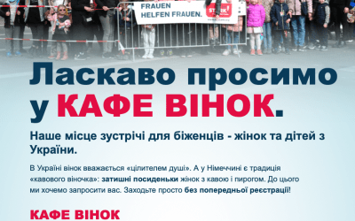 Café Vinok: Treffpunkt für ukrainische Geflüchtete