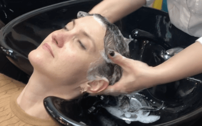 Friseurbesuch für ukrainische Frauen und Kinder